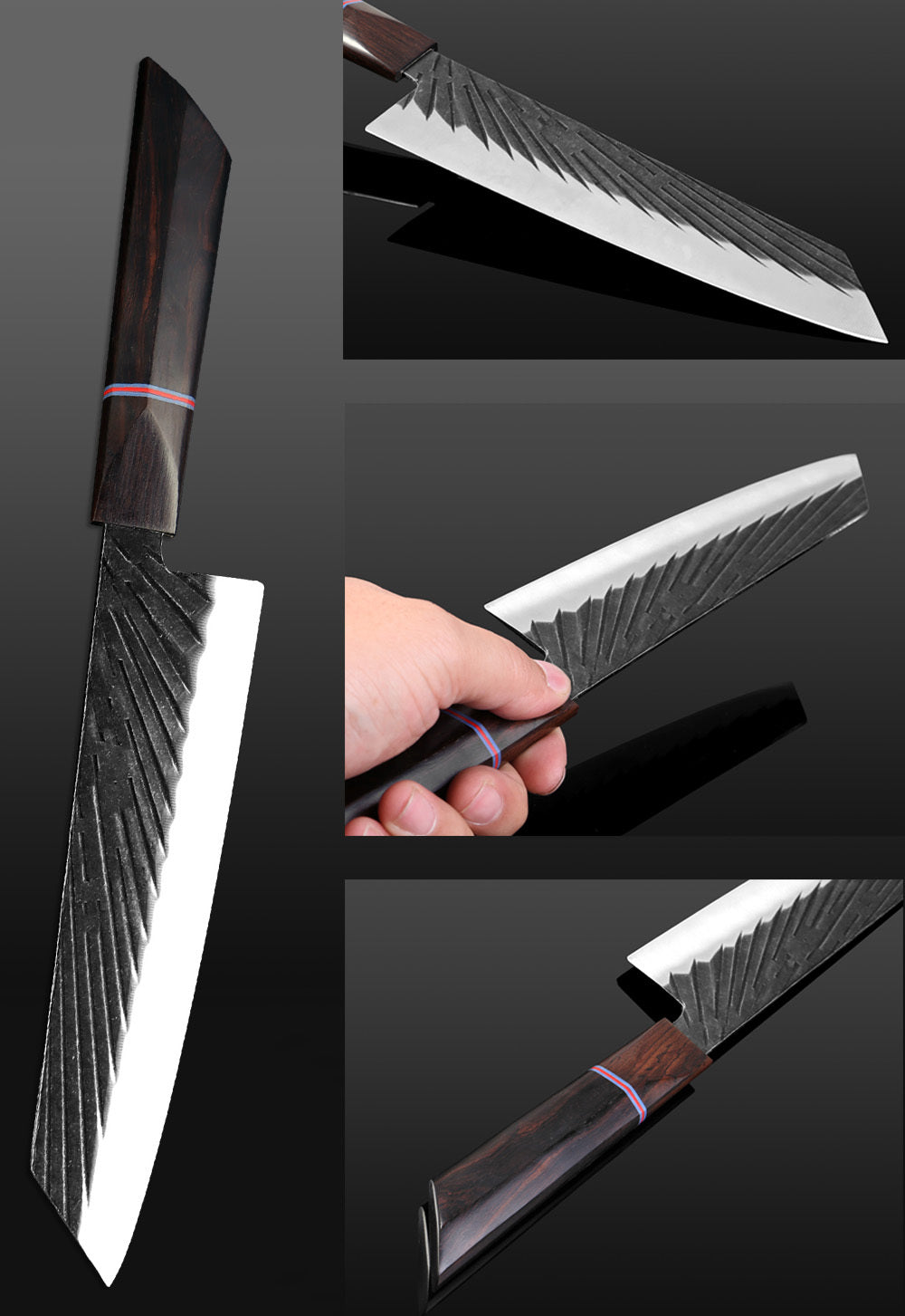 Japanese cutting knife set