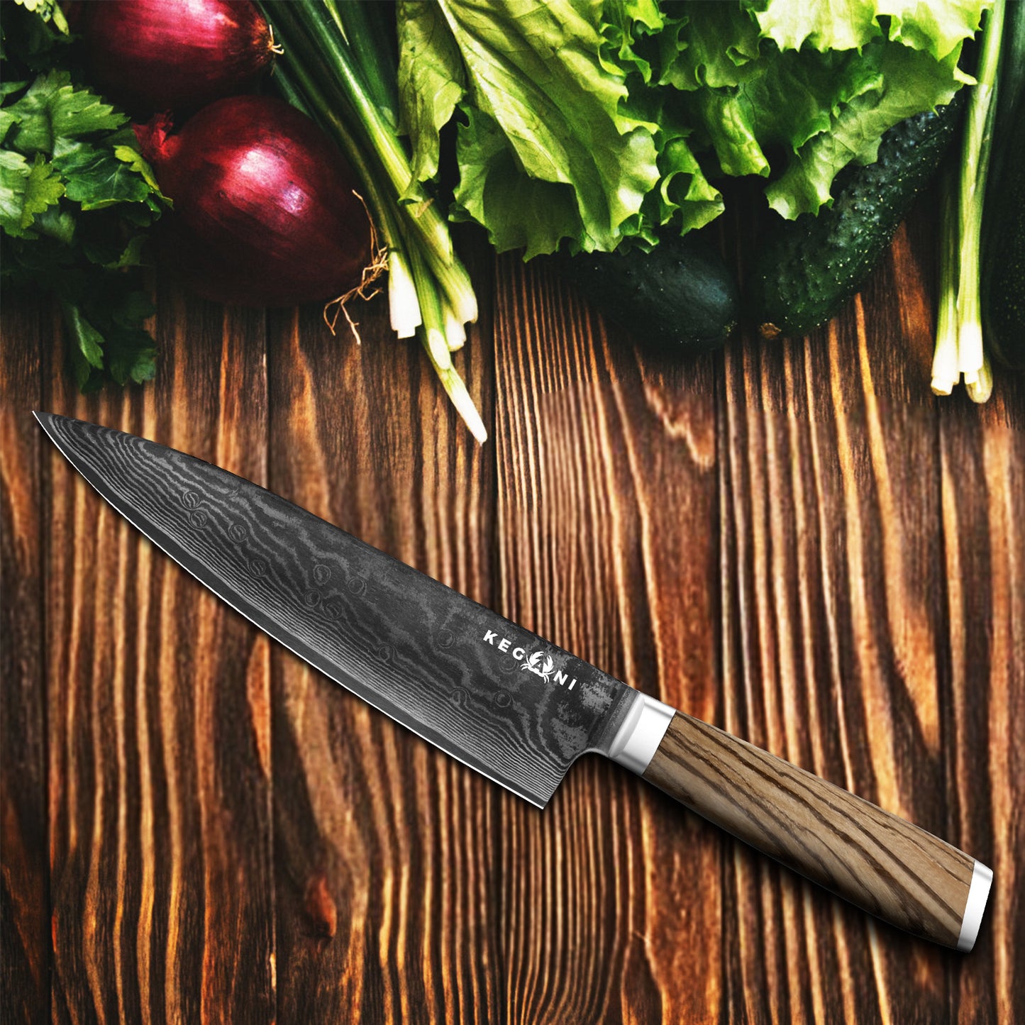 Kegani 8 Inch Japanese Knife