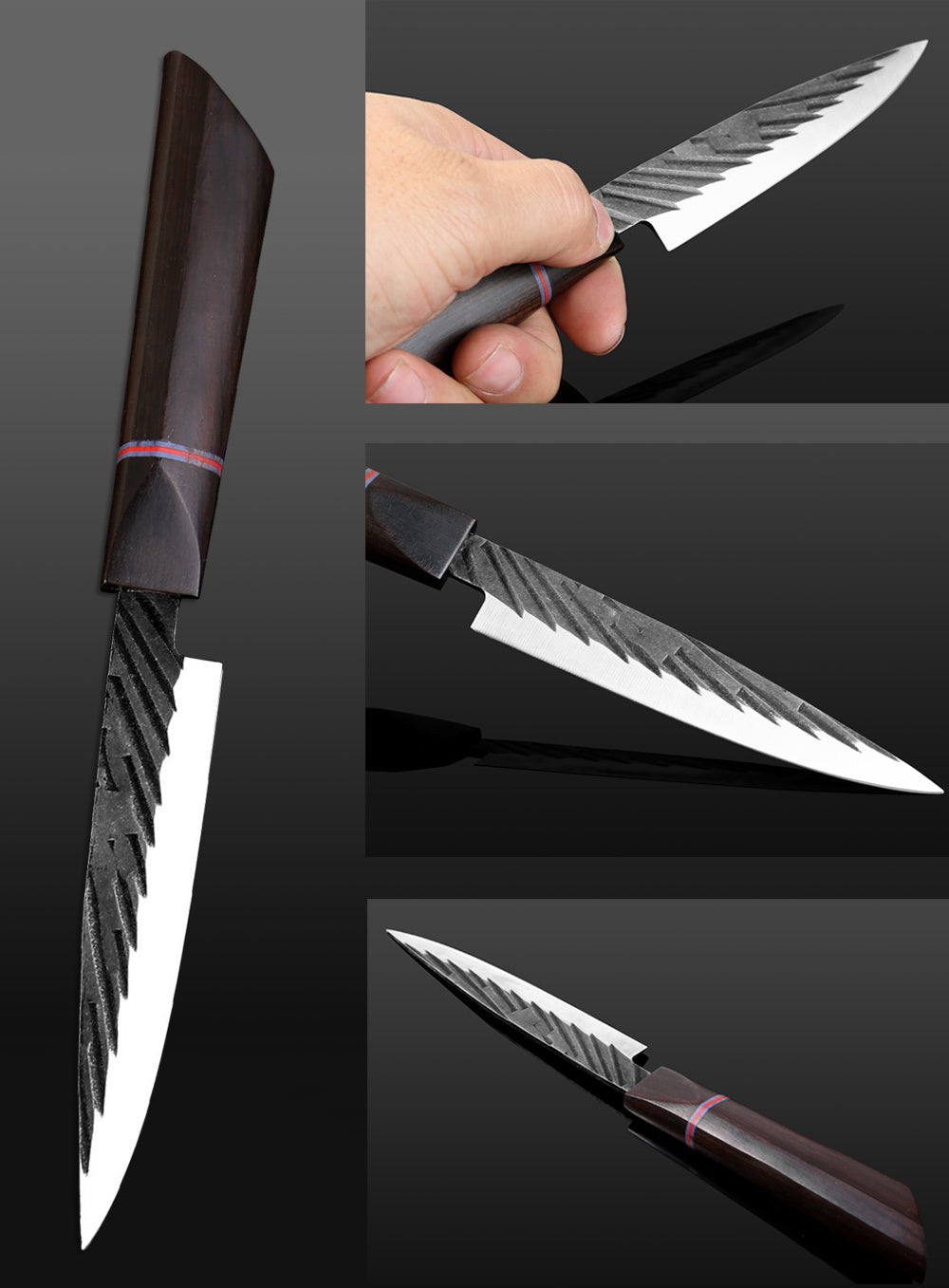 Japanese cutting knife set