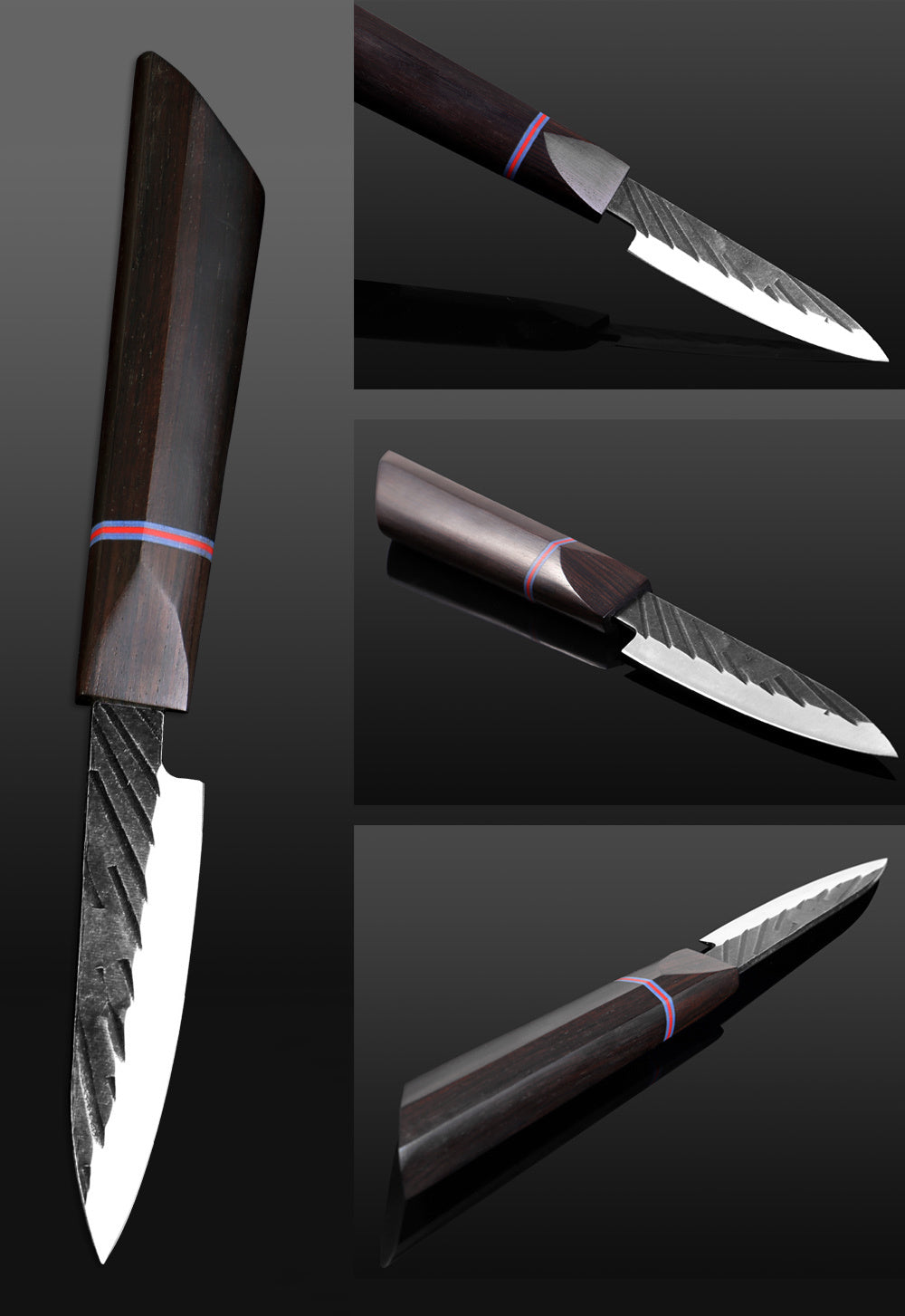 Japanese cutting knife set