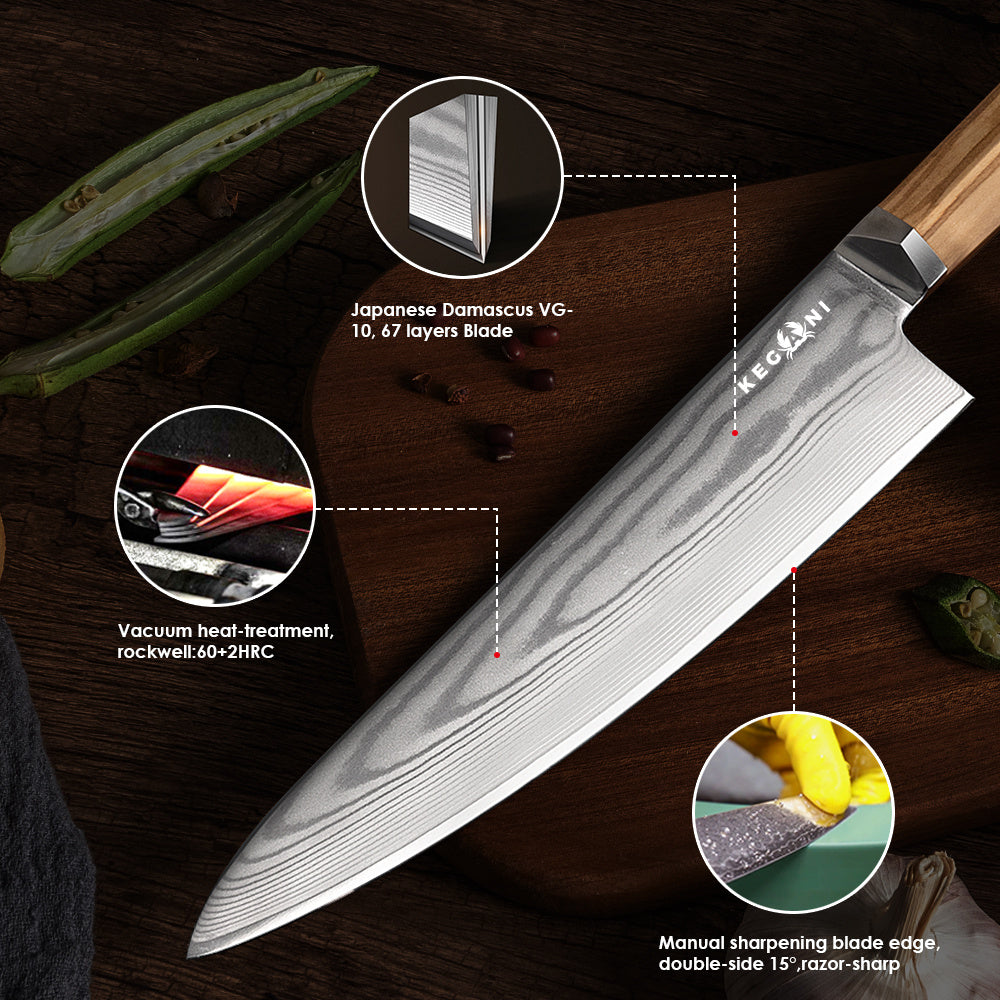 Kegani Japanese Chef Knife