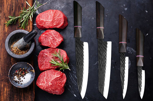 Japanese cutting knife set