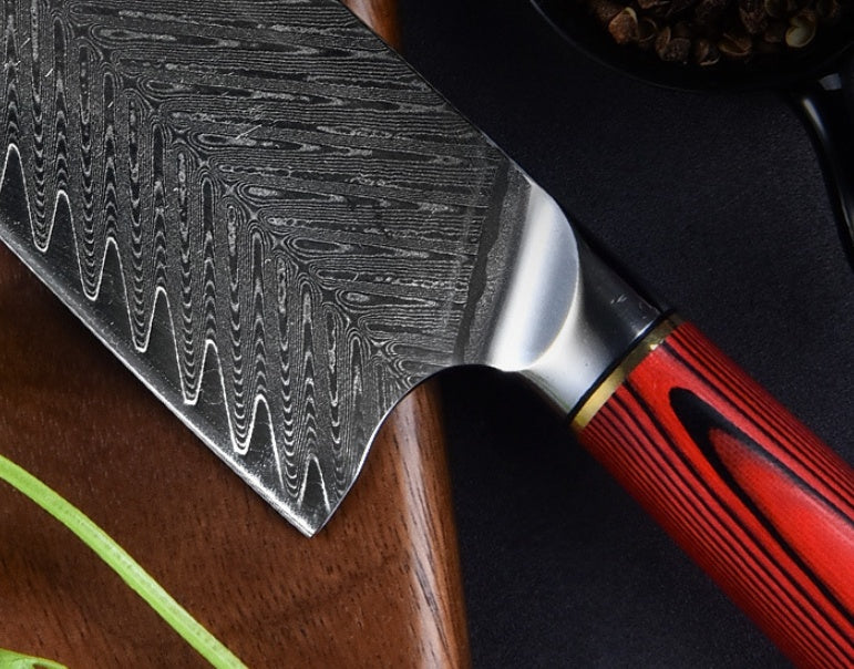Damascus Steel Cleaver
