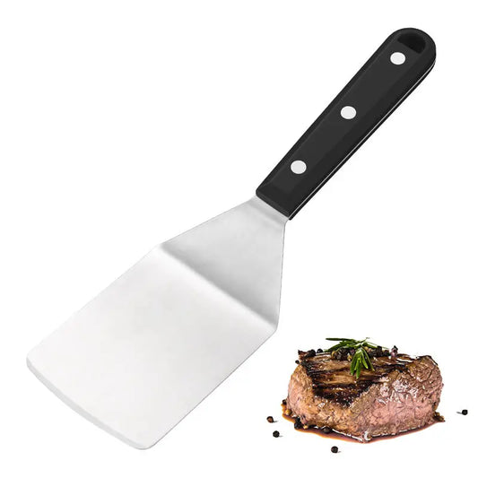 stainless steel Griddle spatula turner pancake Hamburger Smasher Turner Scraper lasagna turner server
