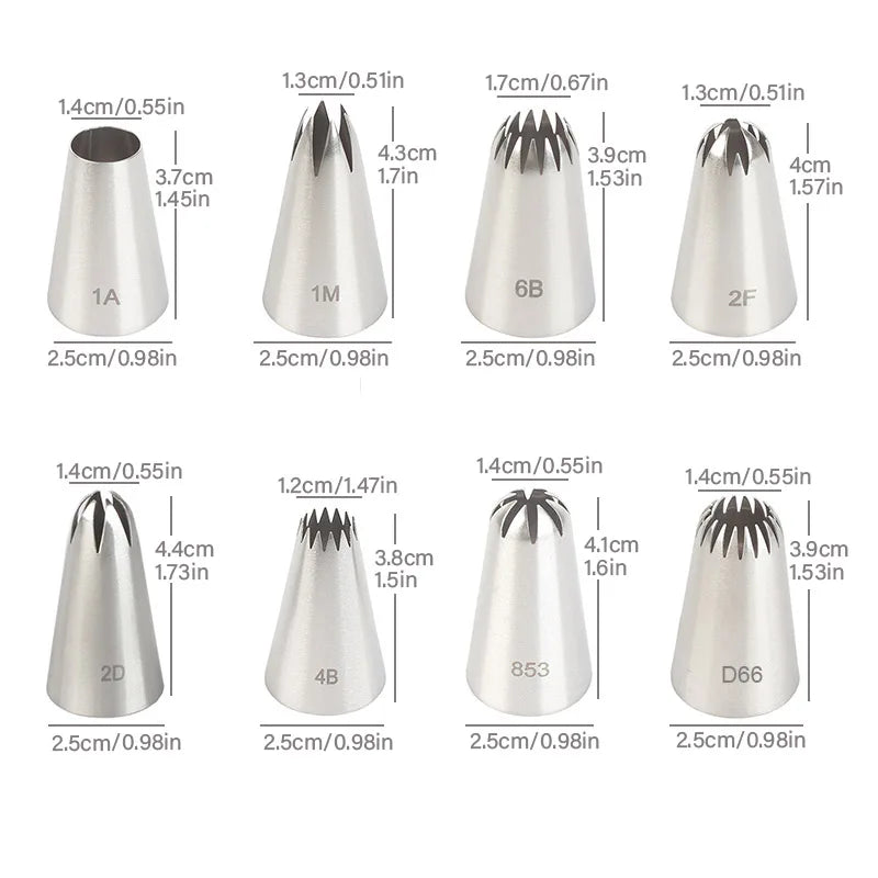 Piping Nozzles Set
