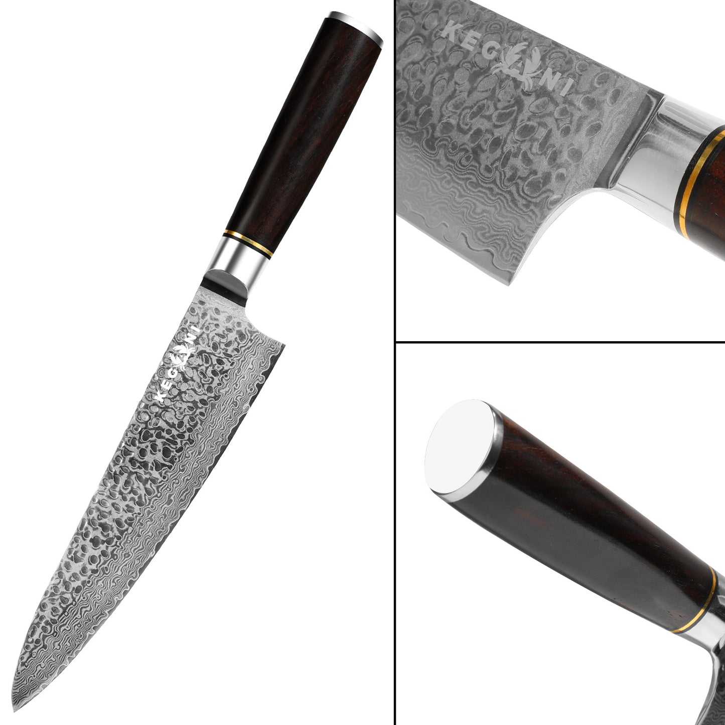 Japanese Chef Knife Damascus Steel